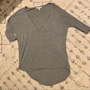 ⭐️3 for $12 Express slouchy grey top